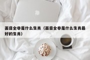 面目全非是什么生肖（面目全非是什么生肖最好的生肖）